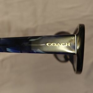 Coach Blue and Black Sunglasses